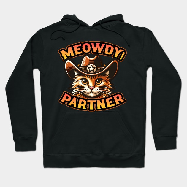 Meowdy! Partner Hoodie by Podycust168